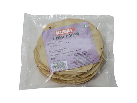 Kubal Udid Papad - Mini, 200 g