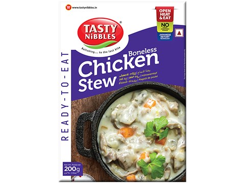 Tasty Nibbles Ready To Eat Boneless Chicken Stew, 200 g