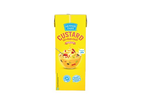 Mother Dairy Vanilla Custard, 200 ml