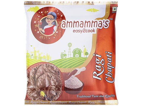 Ammamma's Ragi Chapati, 10 pcs