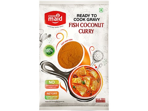 COOKMAID Fish Coconut Curry Gravy, 300 g