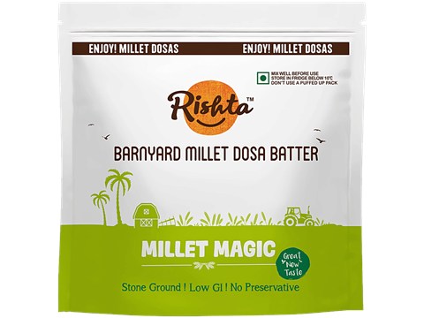Rishta Barnyard Millet Dosa Batter, 600 g