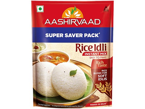 Aashirvaad Rice Idli Instant Mix, 500 g