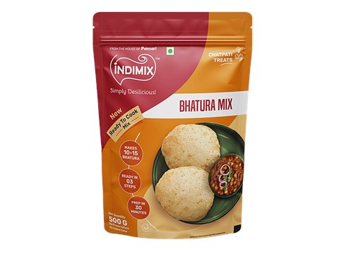 Indimix Bhatura Mix - Ready To Cook, 500 g