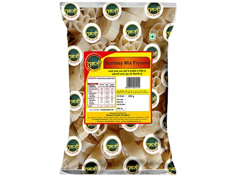 Ramji Bombey Mix Fry Papad, 200 g