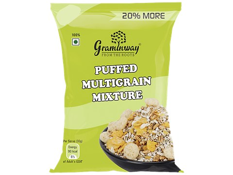 Graminway Puffed Multigrain Mixture, 80 g