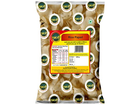 Ramji Rice Papad - Crispy & Crunchy, 200 g