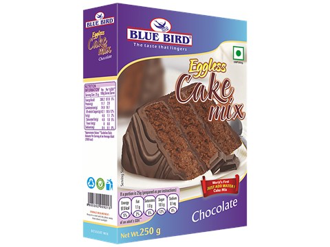 Blue Bird Cake Mix - Chocolate, 250 g