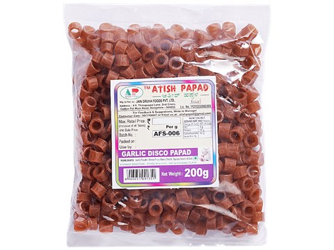 Atish  Papad - Garlic Disco Papad, 200 g