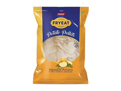 Shareat Fryeat Potato Pellets, 100 g