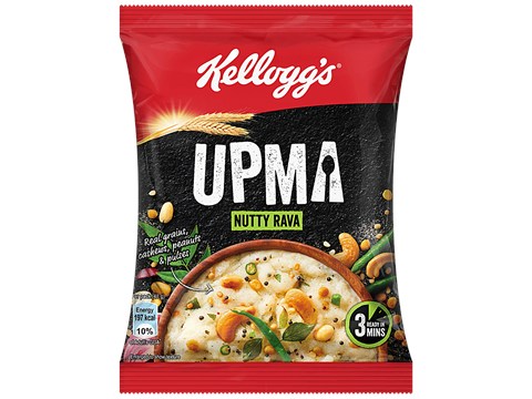 Kellogg's Upma - Nutty Rava, Ready In 3 Mins, 48 g