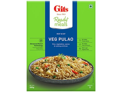 Gits Ready To Eat - Veg Pulao, 265 g