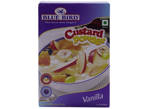 Blue Bird Custard Powder - Vanilla Flavour, 100 g