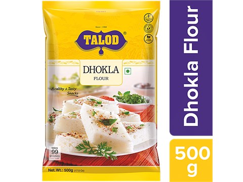 Talod Dhokla Flour - Healthy & Tasty, Makes 99 Servings, 500 g
