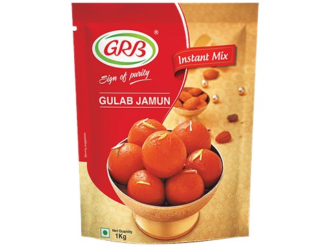 GRB Gulab Jamun Instant Mix - Soft, Easy To Make, 1 kg