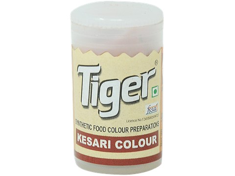 Tiger Food Colour - Kesari Colour, 10 g