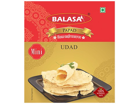Balasa Papad - Udad Dal, Mini, 200 g
