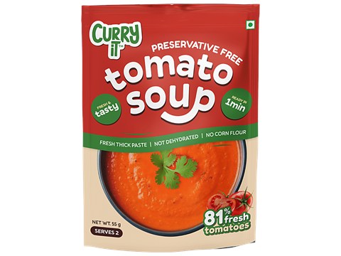 CURRYiT Tomato Soup, 55 g