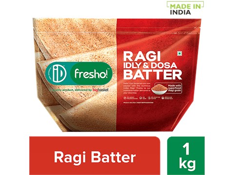 iD fresho! Ragi Idly & Dosa Batter, 1 kg