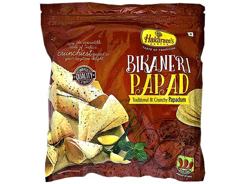 Haldiram's Papad - Bikaneri, 1 kg