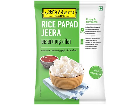 Mother's Recipe Rice Papad - Jeera, 75 g