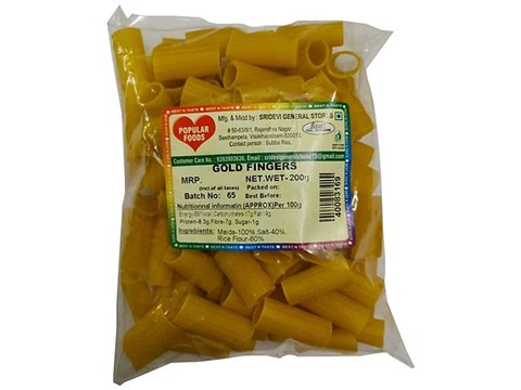 Popular Foods Gold Fingers, 200 g