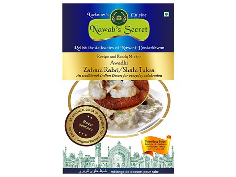 Nawab's Secret Zafrani Rabri/Shahi Tukra - Ready Mix, 100 g