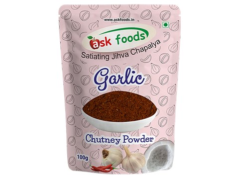 Ask Foods Garlic Chutney Powder, 100 g