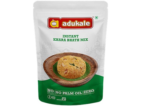 Adukale Instant Khara Bhath Mix, 250 g