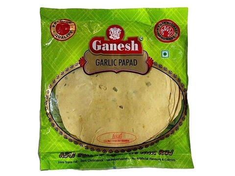 Ganesh Papad - Garlic, 180 g