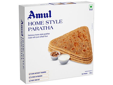 Amul Home Style Paratha, 300 g