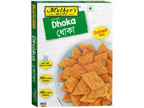 Mother's Recipe Dhoka - Snack Of Matar & Chana Dal, Mild Spice, Instant Mix, 200 g