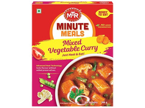 MTR Ready To Eat - Mixed Vegetable Curry, 300 g