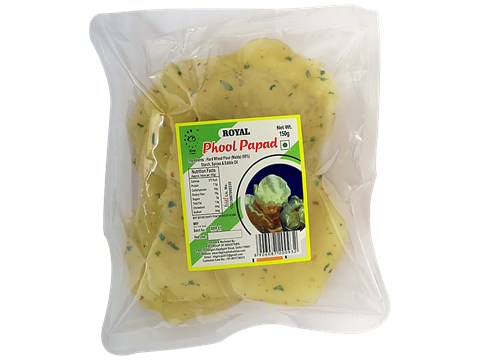 Royal Phoool Papad, 150 g