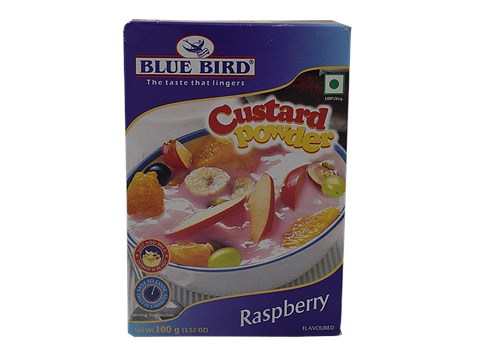 Blue Bird Custard Powder - Raspberry Flavour, 100 g