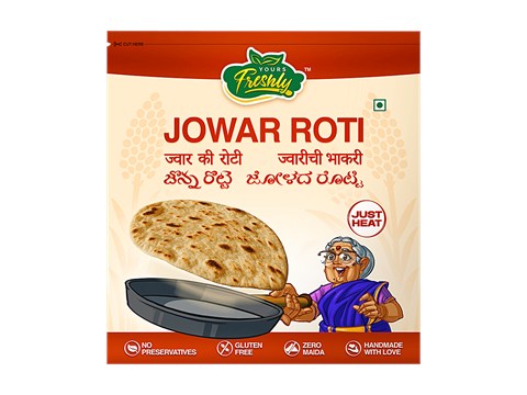 Yours Freshly Jowar Roti, 180 g