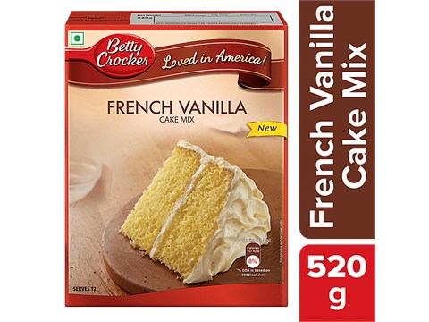 Betty Crocker French Vanilla Cake Mix, 520 g