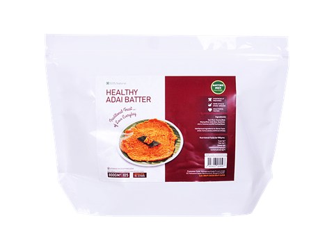 Batter Box Healthy Adai Batter With Lentils & Spices - Makes Thick Dosa, Natural, 800 g