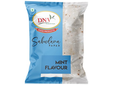DNV Mint Sabudana Papad, 70 g