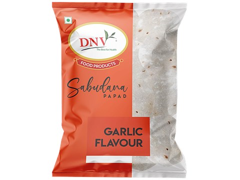 DNV Garlic Sabudana Papad, 70 g