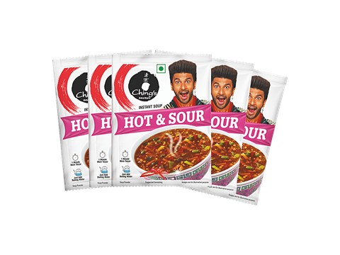 Ching's Secret Hot & Sour Instant Veg Soup, 14 g