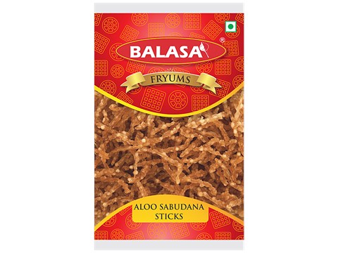 Balasa Aloo Sabudana Sticks/Papad/Fryums - Crispy, 100 g