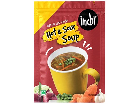Inchi  Instant Cup-Soup - Hot & Sour, 15 g