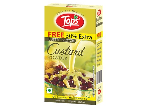 Tops Custard Powder - Butter Scotch, 100 g
