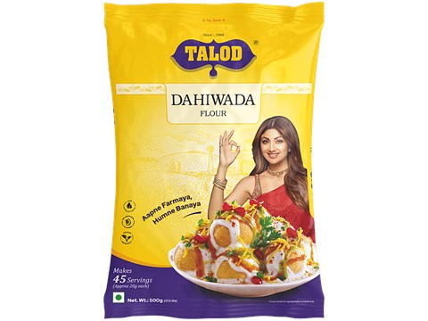 Talod Dahiwada Flour - Healthy & Tasty, Makes 45 Servings, 500 g