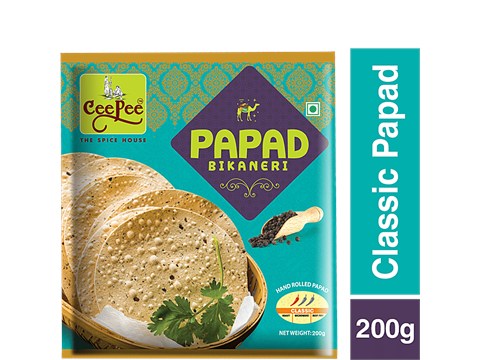 Cee Pee Classic Papad - Bikaneri, 200 g