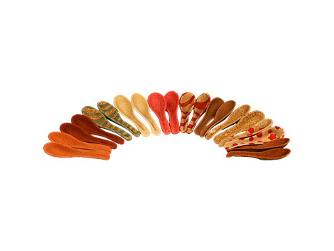 Ediblepro Edible Millet Soup Spoon Assorted, 373 g