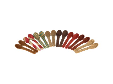 Ediblepro Edible Millet Small Spoon Dessert Spoon Assorted, 373 g