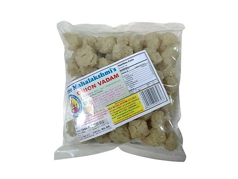 Shree Mahalakshmi  Vadam - Rice Onion, 200 g