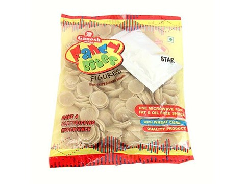 Ganesh Papad Fancy Bites Fryums - Ghatia, 150 g